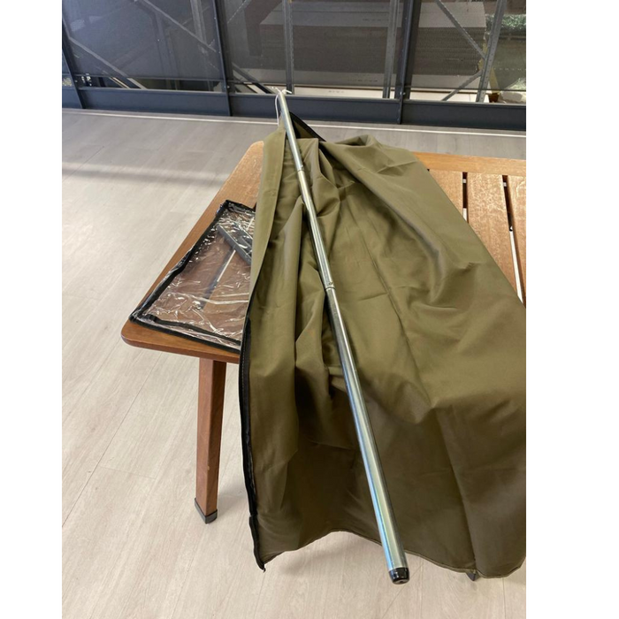 Marte 3X4 mt side pole umbrella