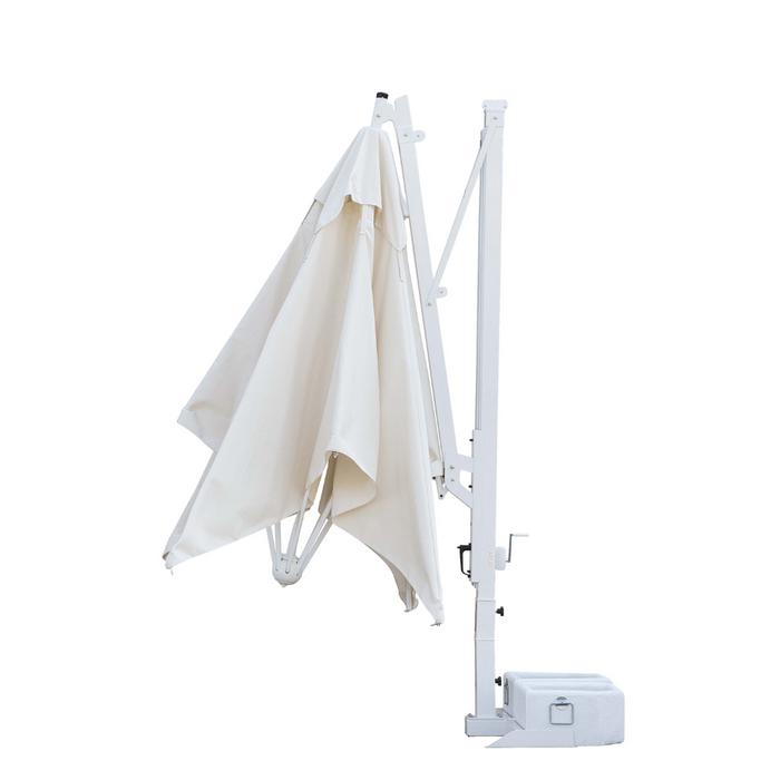 Galileo Starwhite 3X4 mt side pole umbrella