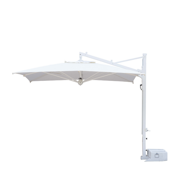 Galileo Starwhite 3.5X3.5 mt side pole umbrella