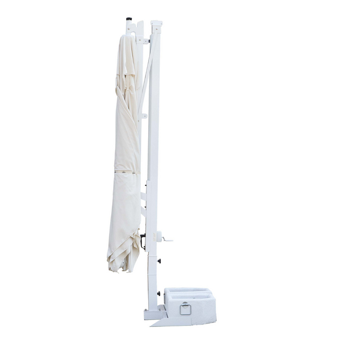 Galileo Starwhite 3X3 mt side pole umbrella