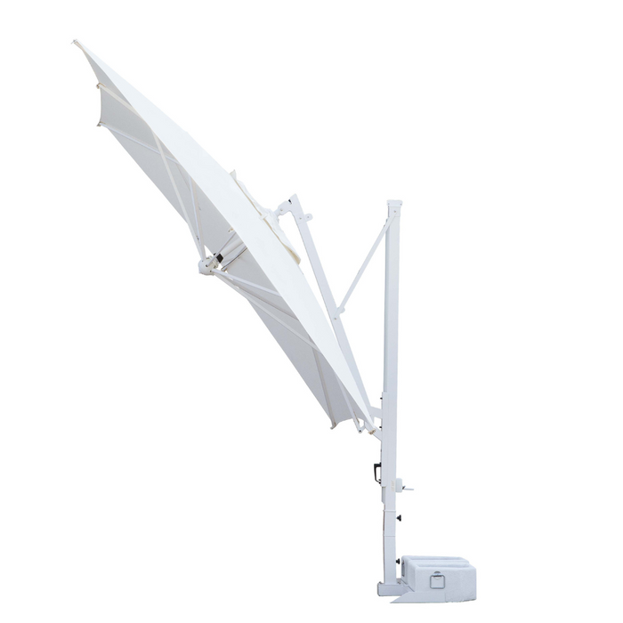 Galileo Starwhite 3X3 mt side pole umbrella