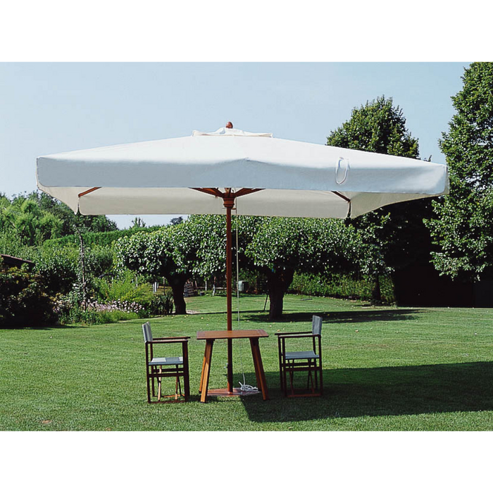 Palladio Telescopic 4X4 mt central pole umbrella