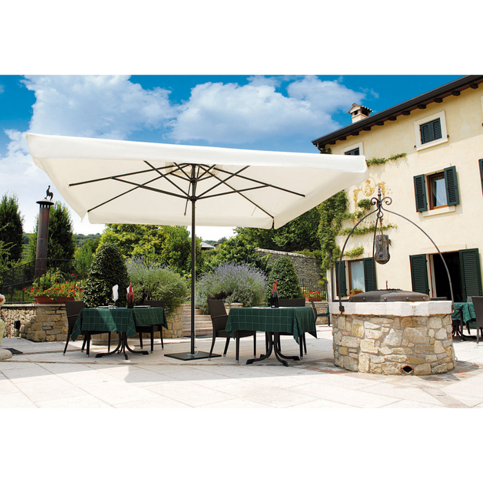 Leonardo Telescopic 4X4 mt central pole umbrella