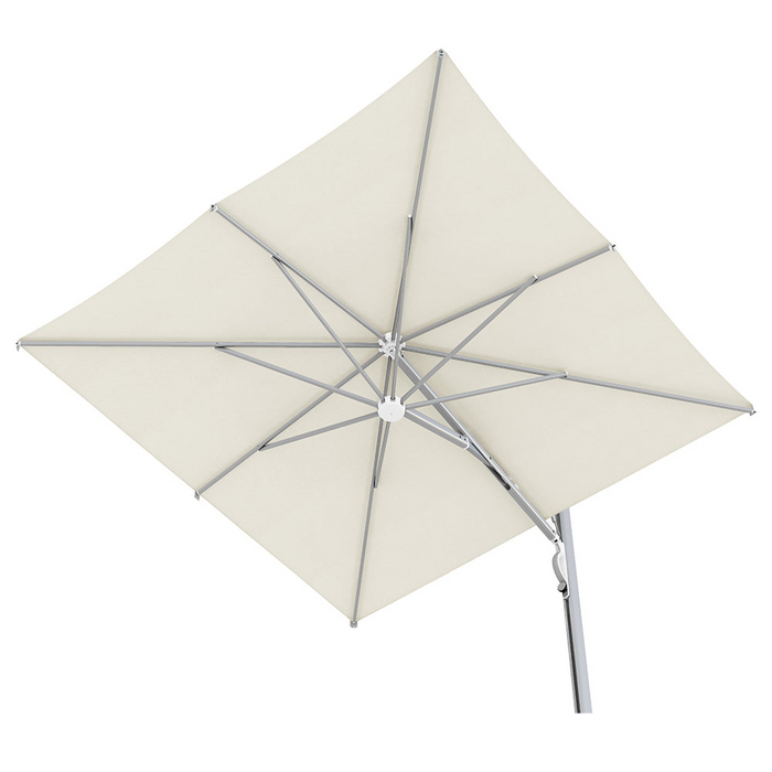 Astro Titanium side pole umbrella 300x300cm