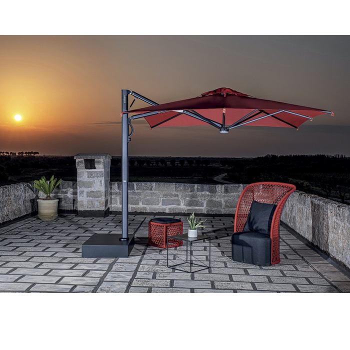 Astro Carbon side pole umbrella 300x400cm