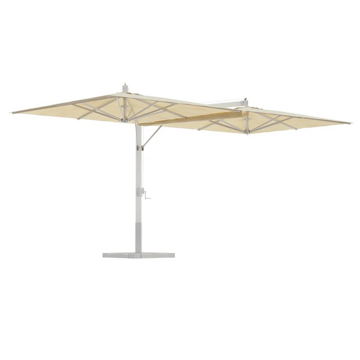 Double-arm umbrella Fellini Aluminium V 4X8 mt