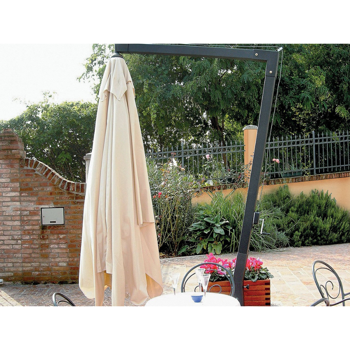 Saturno 3X4 mt side pole umbrella