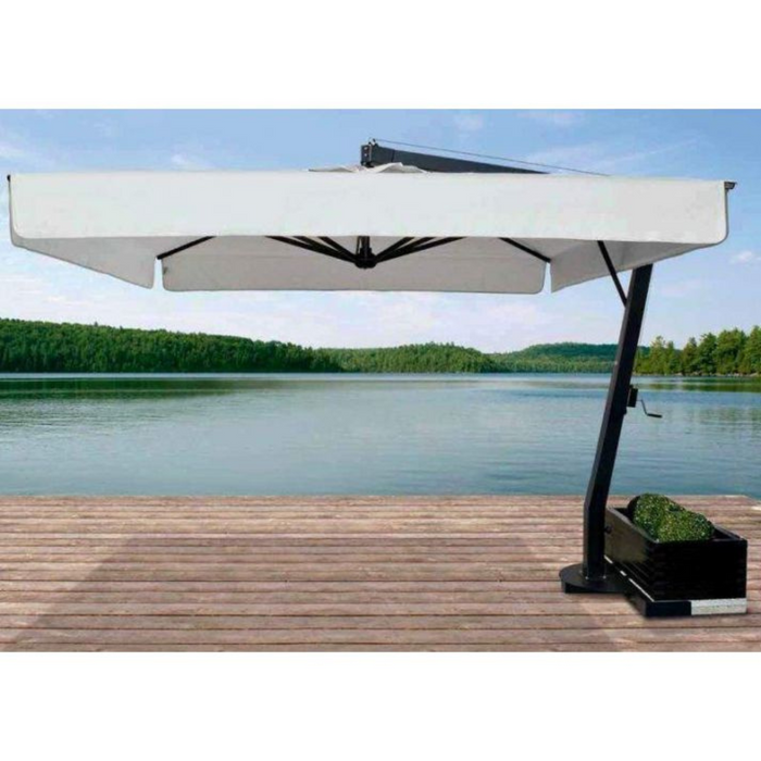 Saturno 3X4 mt side pole umbrella