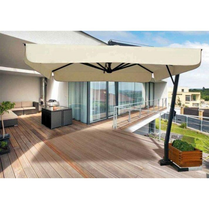 Venere 2X2 mt side pole umbrella