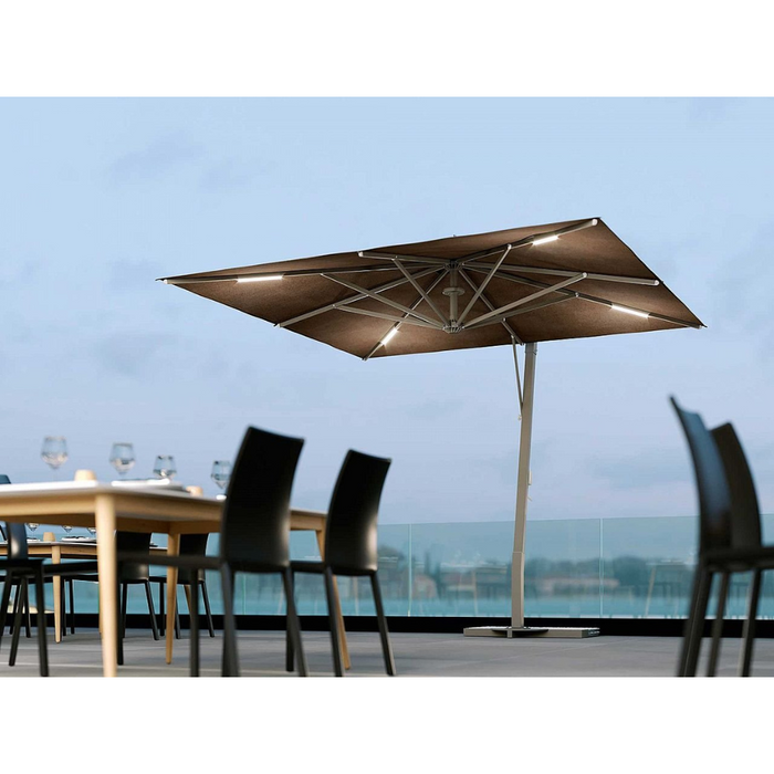 Marte 3X4 mt side pole umbrella