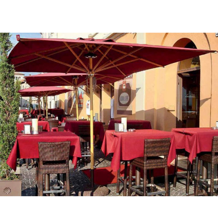 1625142 OMBRELLONE A Sbalzo Terracotta 3,5x2,9 m Palo in Abete Massello 1625142 OMBRELLONE A Sbalzo Terracotta 3,5x2,9 m Palo in Abete Massello