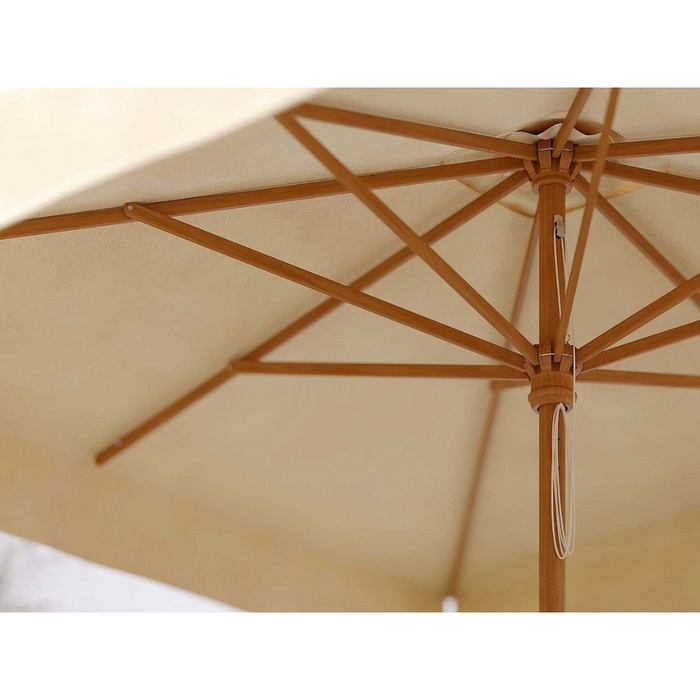 Laguna 2X2 mt wooden central pole umbrella