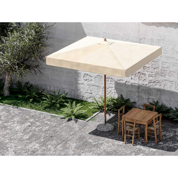 Laguna 2X3 mt wooden central pole umbrella