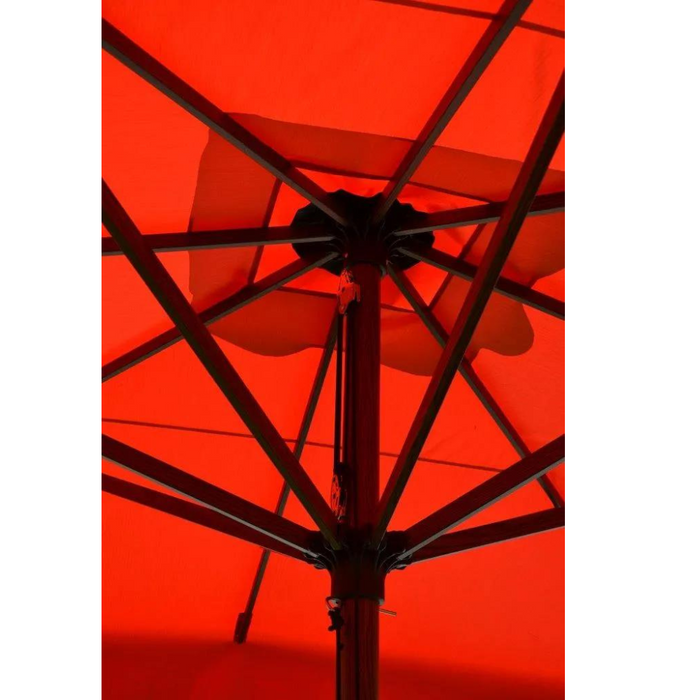 Corallo Glamour 4X4 mt central pole umbrella