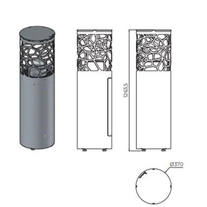 Stufa a pellet Model L Core