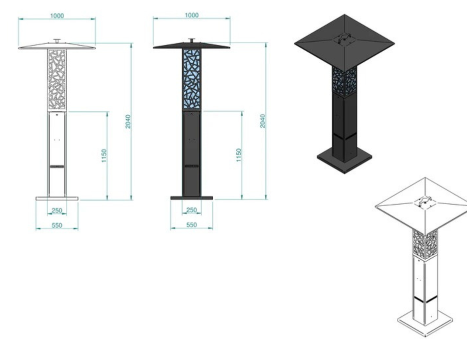 Fungo a pellet riscaldante Novio