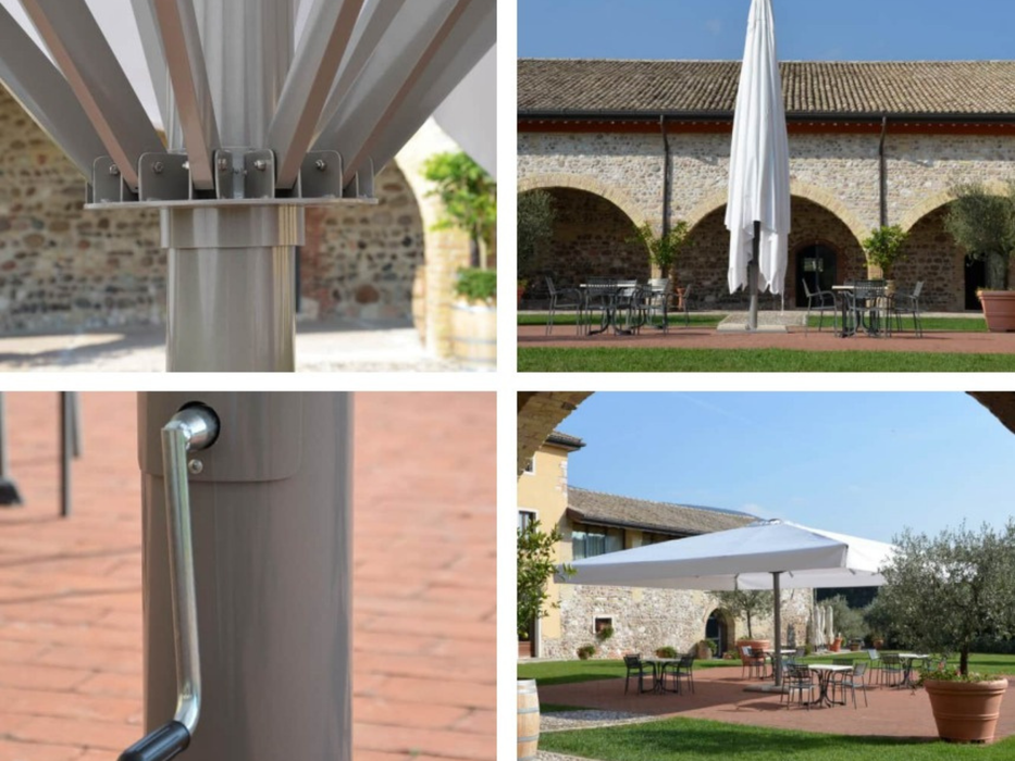 Ombrellone Zeus Classic 10X10 MT