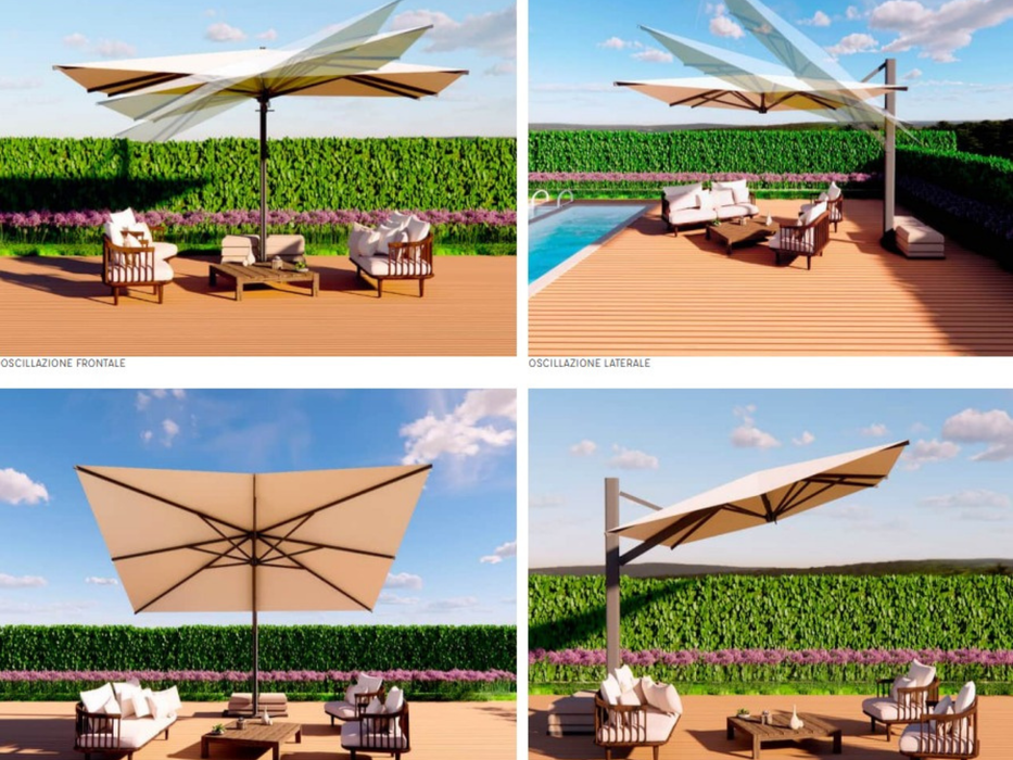 Ombrellone Ambra Classic 3,5X3,5 MT