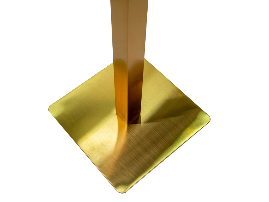 Base tavolo in acciaio Leo