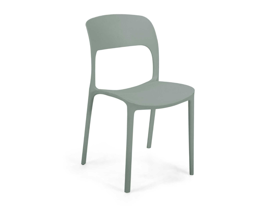 Sedia da esterno in polipropilene Risto