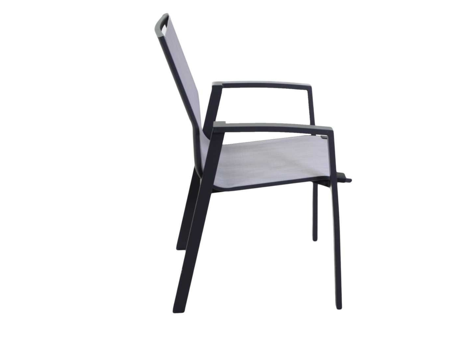 Poltrona in alluminio Dover