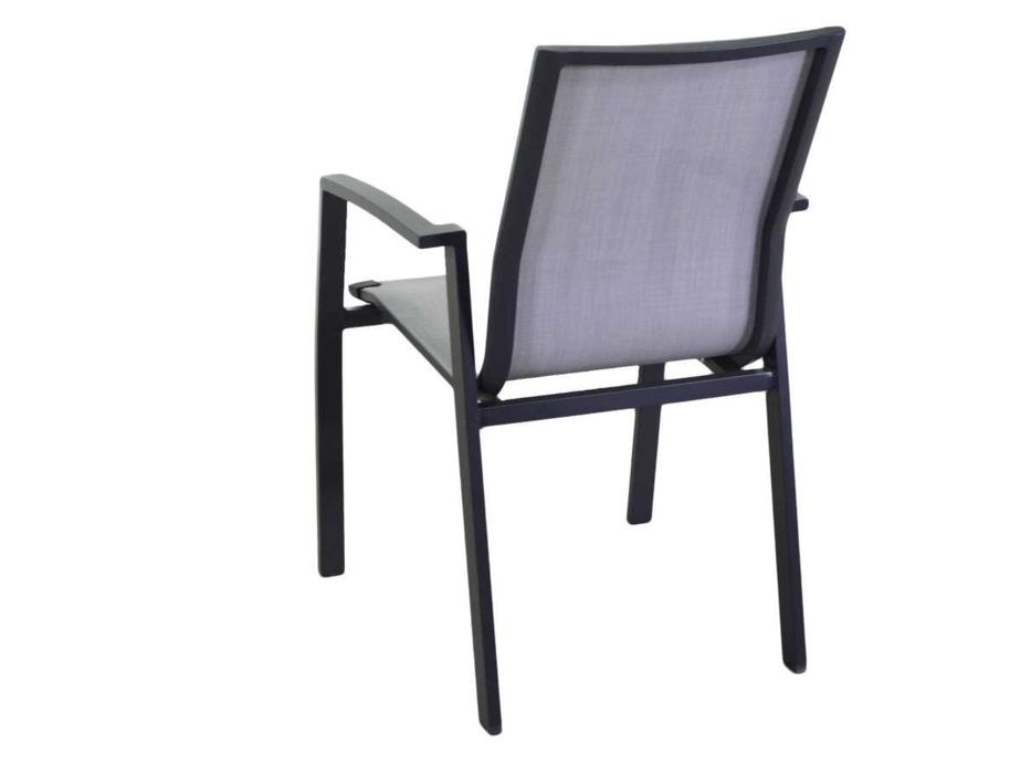 Poltrona in alluminio Dover