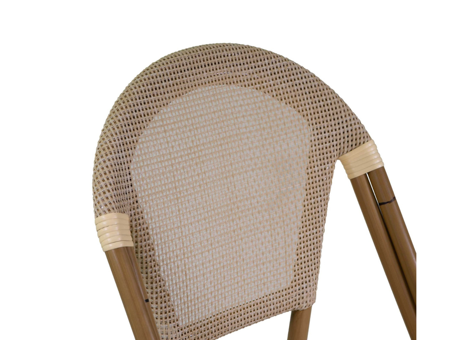 Sedia in alluminio Francese