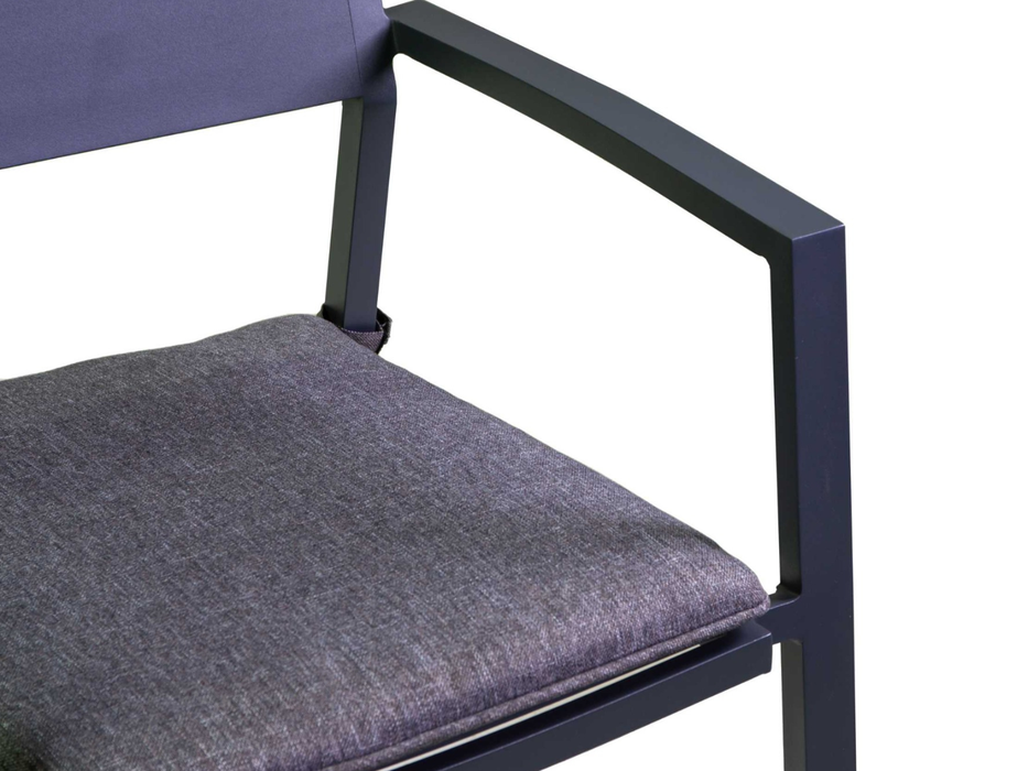 Poltrona in alluminio Salomon