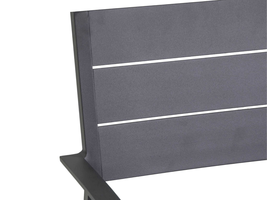 Poltrona in alluminio Salomon