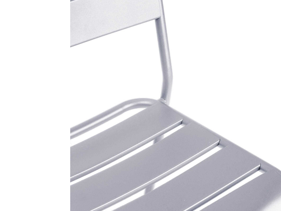 Sedia in metallo con doghe Rovigo Mini