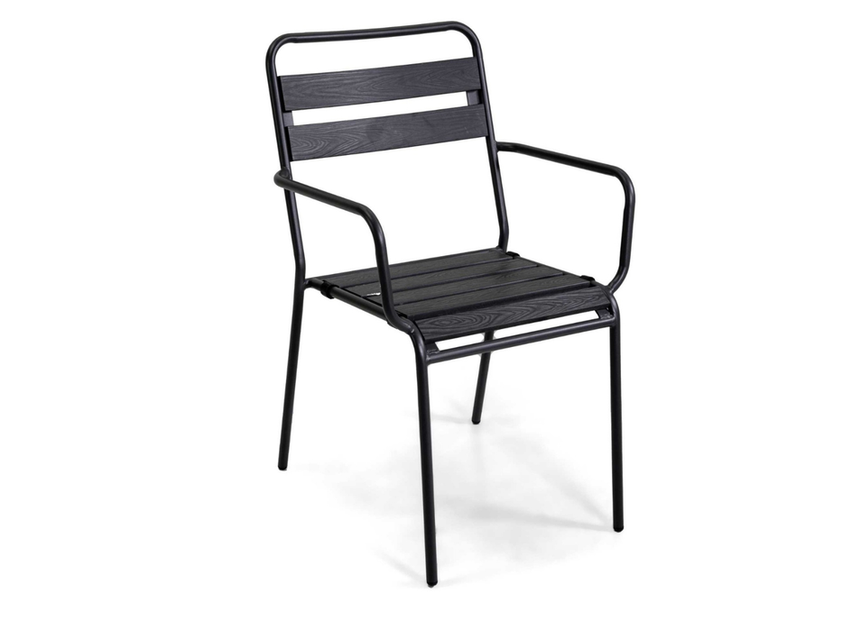 Poltrona in metallo Loki