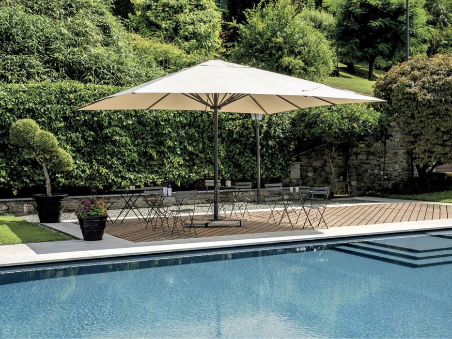 Ombrellone Quadrato Telescopico 5X5 MT Greenwood