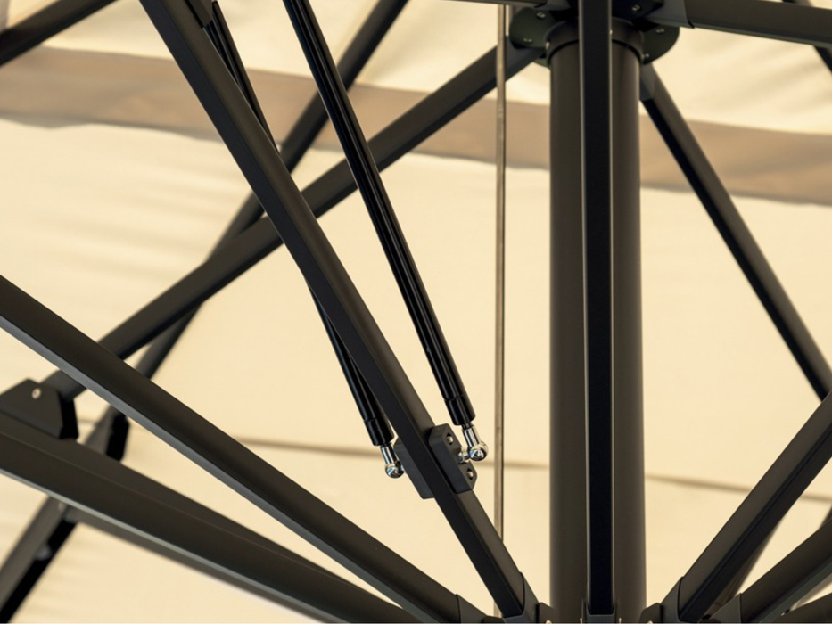 Ombrellone Quadrato Telescopico 5X5 MT Greenwood