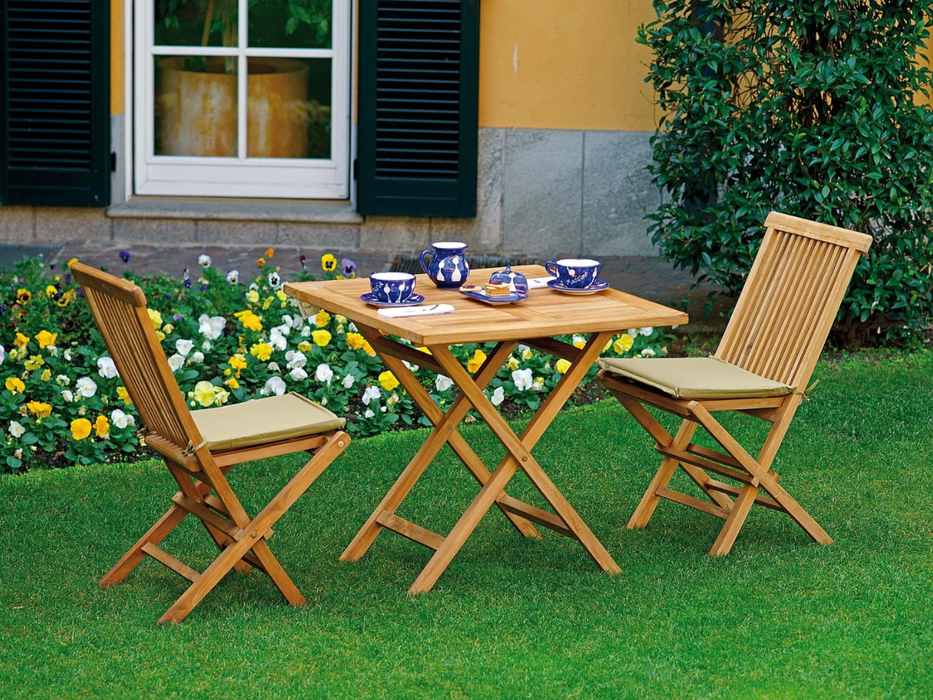 Tavolo pieghevole Vulcano 80X80 MT Greenwood