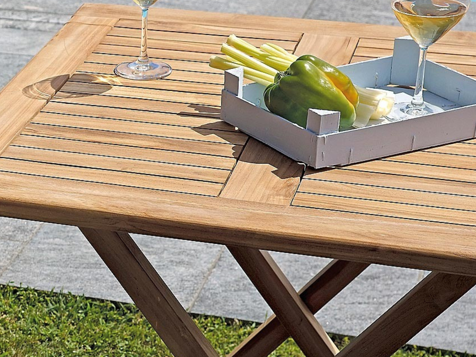 Tavolo pieghevole Vulcano 80X80 MT Greenwood