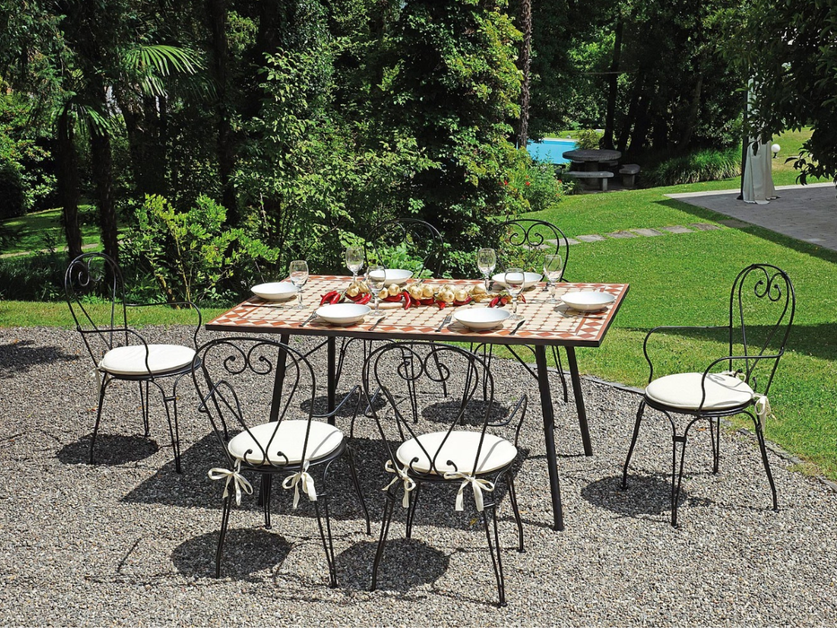 Sedia Stresa con braccioli Greenwood