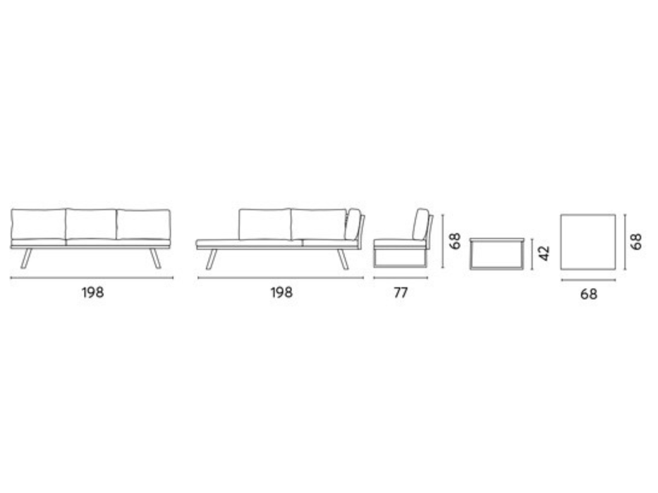 Set Tunisi angolare Greenwood