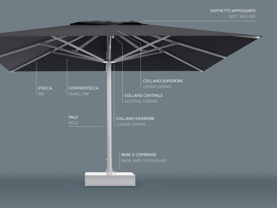 Ombrellone telescopico Dehor