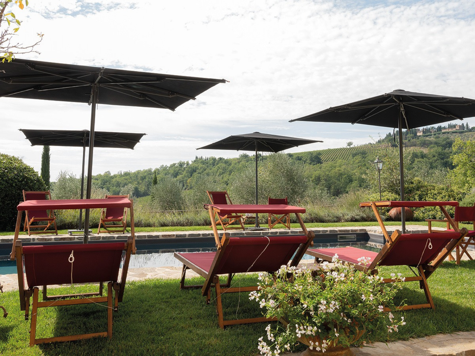 Ombrellone a palo centrale Up