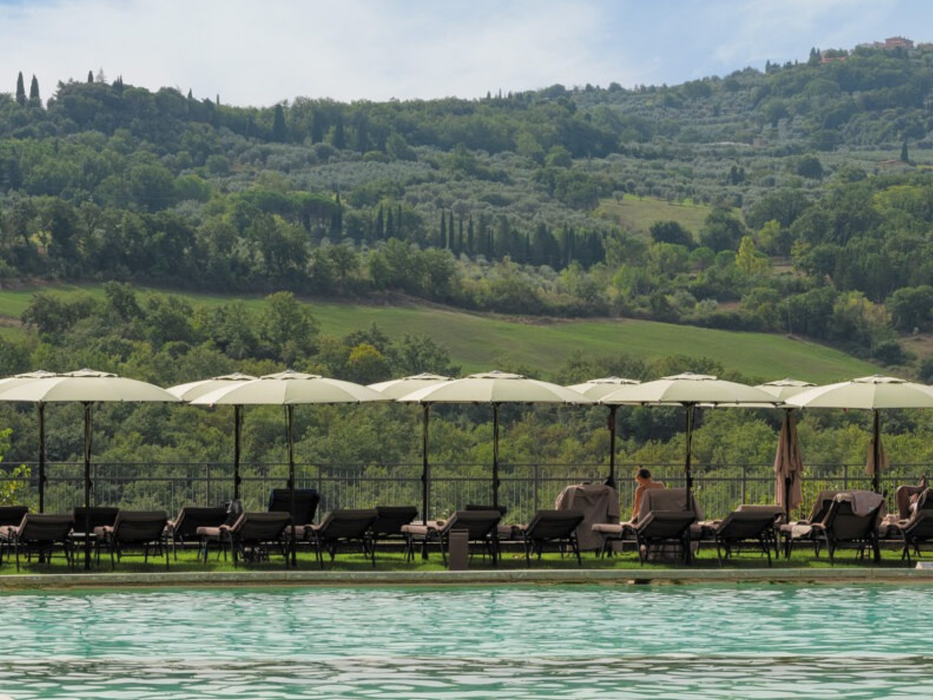 Ombrellone a palo centrale Bay