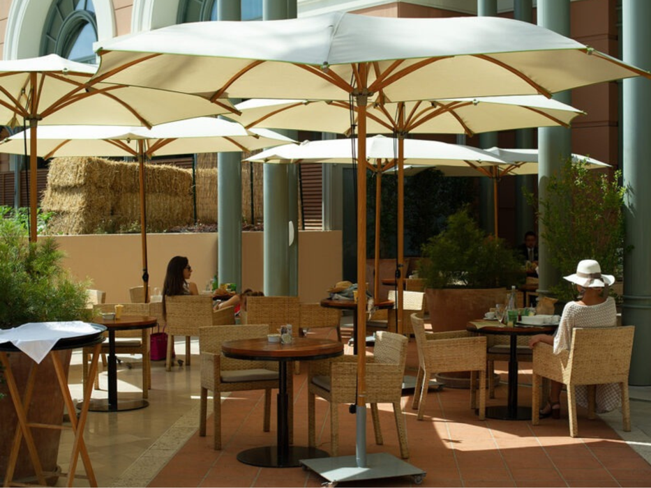 Ombrellone a palo centrale Bay