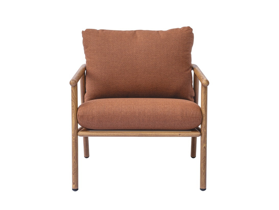 Set Cartagena alluminio effetto legno Greenwood