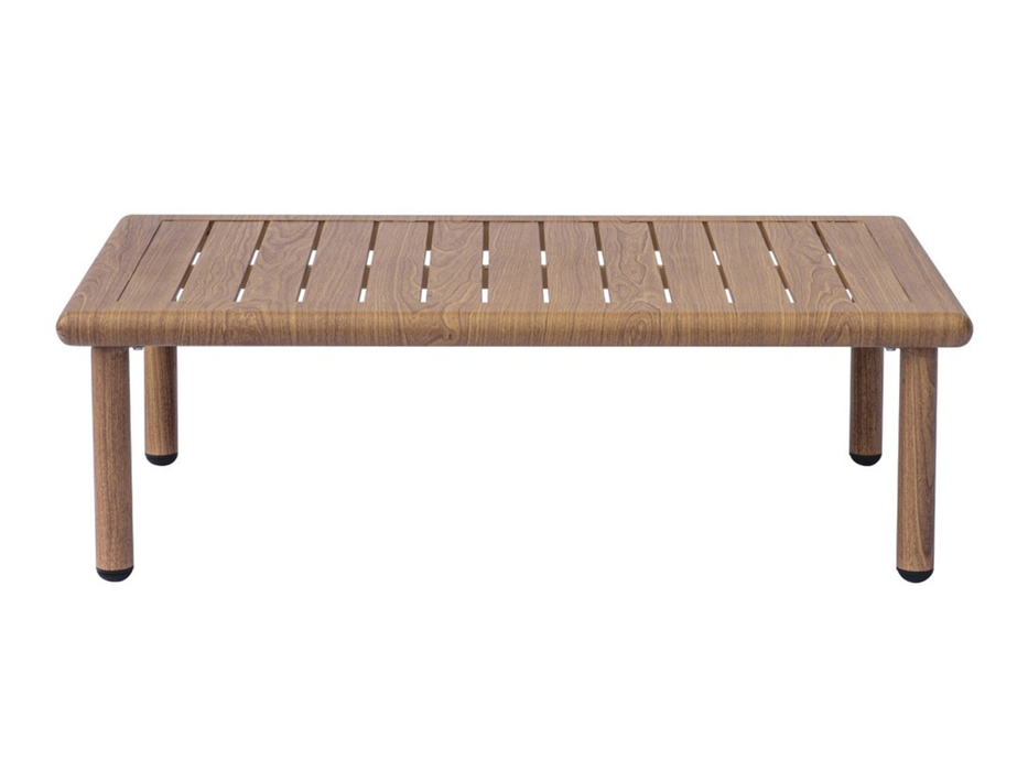 Set Cartagena alluminio effetto legno Greenwood