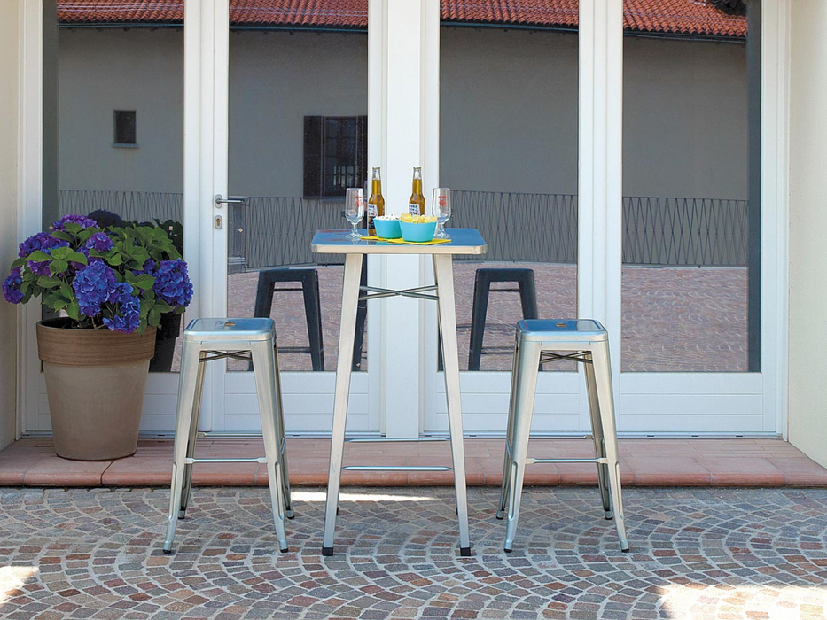 Tavolo alto in lamiera Greenwood