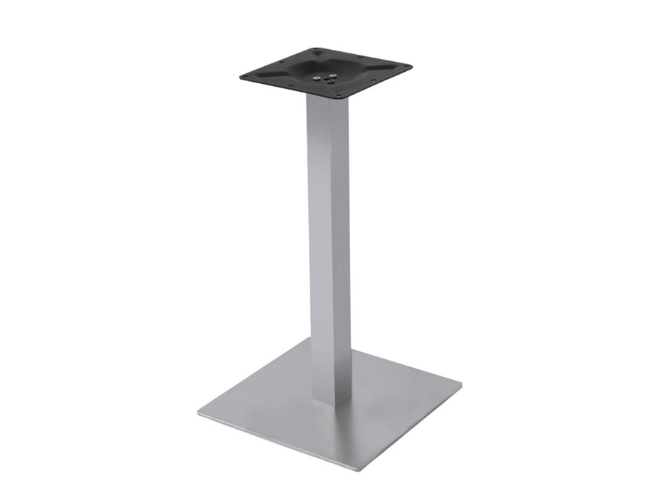 Basamento in acciaio satinato Greenwood