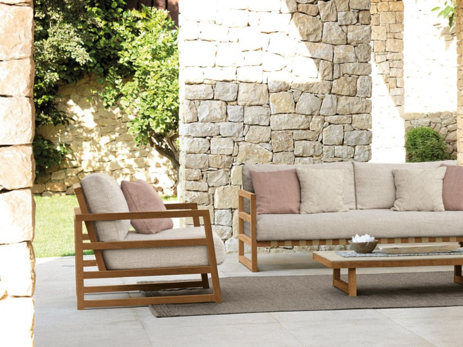 Poltrona living Alabama wood Talenti