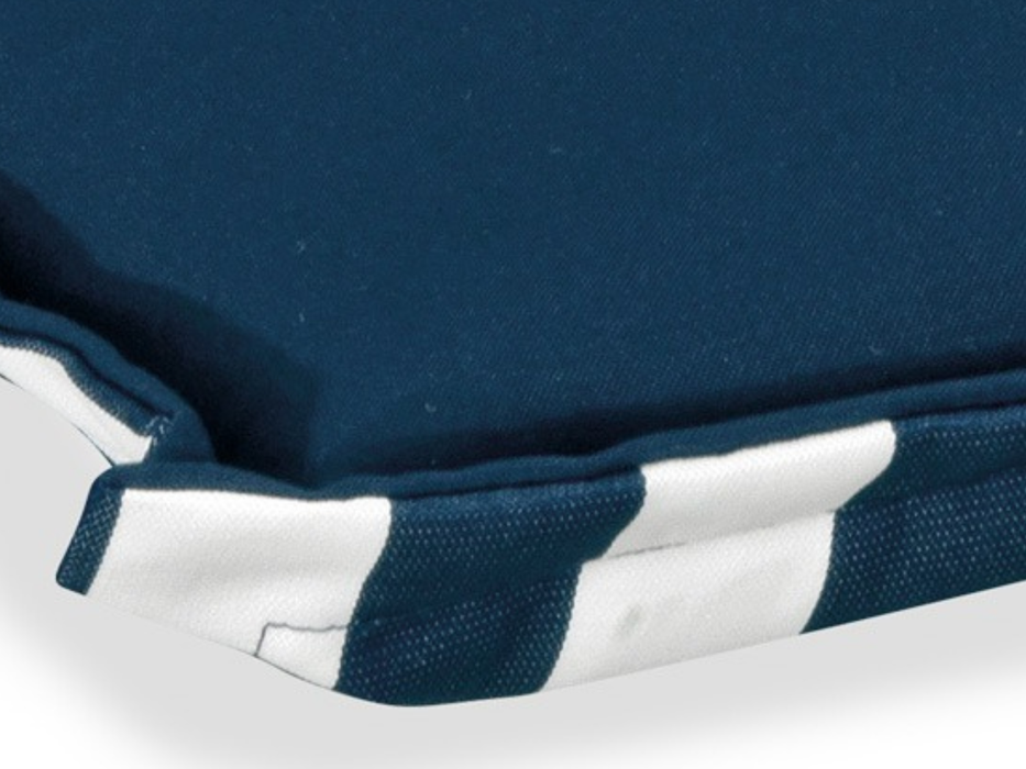 6 cuscini con volant per poltrona alta Prestige onda blu Regarden