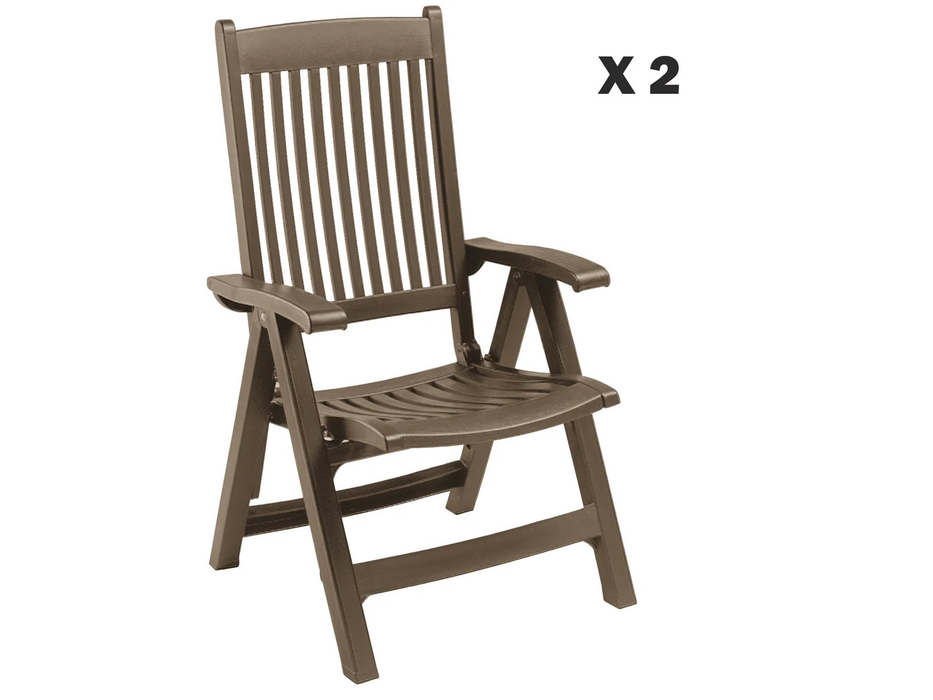 2 Poltrone Iruba Grosfillex