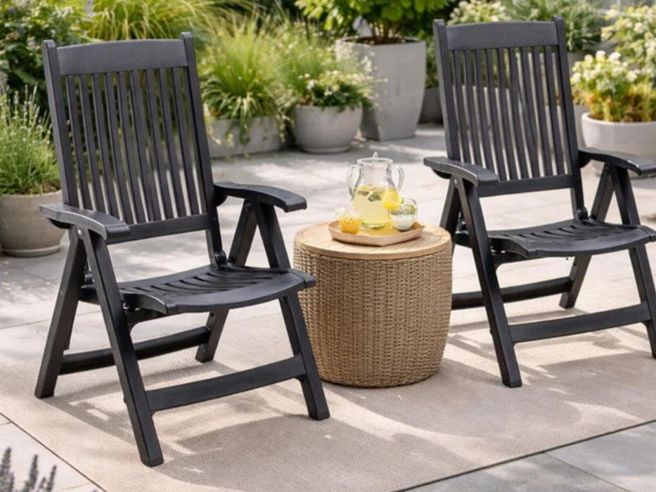 2 Poltrone Iruba Grosfillex