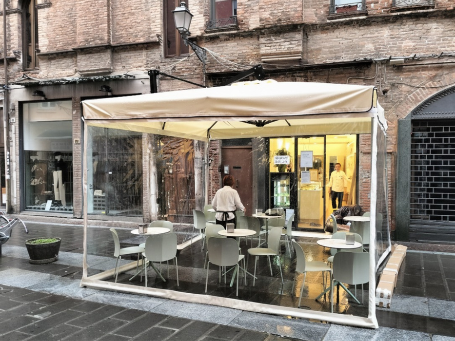 Chiusure in pvc Cristal trasparente per metro lineare